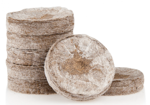 Jiffy Anzuchtwürfel, Quelltöpfe aus Torf, 12 Stk